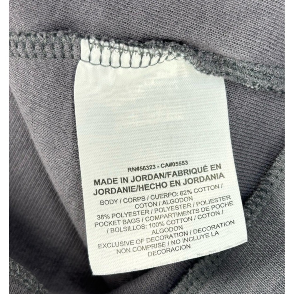 Nike Crewneck Sweatshirt Gray Large 3D Logo Minimal Athleisure Pullover normcore - Picture 5 of 9